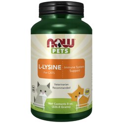 Now Foods L-lizin za mačke NOW Pets (226 g) Cene