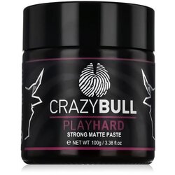 Crazy Bull Play Hard Strong Matte Paste krema za kosu 100 g za muškarce Cene