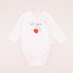 Just kidding baby bodi preklop "local fruits", 56-62 Cene