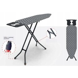 Promis IRONING BOARD 120x38cm PKD50 STAR solid with adjustable stability Cene