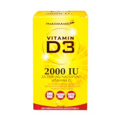 Pharmamed Vitamin D3 2000IU Cene