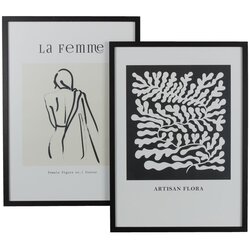 Aurora Picture frame Oscar 50x70cm black ( 4912367 ) Cene