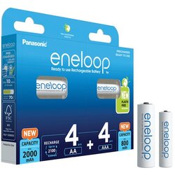 Panasonic eneloop baterija aa / aaa, 8 kos Cene