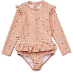 Liewood dječji kupaći kostimi s rukavima sille confetti pale tuscany mix Cijene