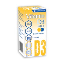 Natura Pharm Vitamin D3 2000IU sprej Cene