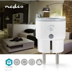 Nedis SmartLife WiFi Smart Utičnica | Kontrola Potrošnje | 2500W Cene