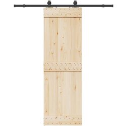 vidaXL Pribor za klizna vrata 183 cm čelični crni Cijene
