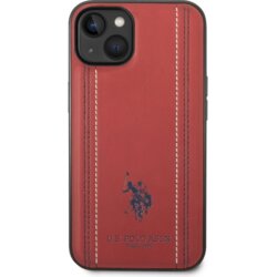Us Polo U.S. Polo usnjen ovitek USHCP14SPFAR za iPhone 14 6.1 - rdeč Cene