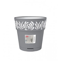 STEFANPLAST Saksija 15x15cm Gaia 88301 siva Cene