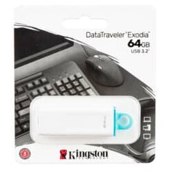 Kingston FD 64GB USB 3.2 White DataTraveler Exodia Cijene