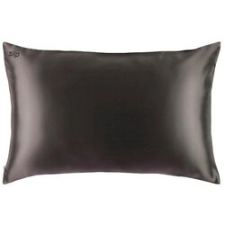 Slip Svilena prevleka za vzglavnik 51x76 cm Charcoal – Cene