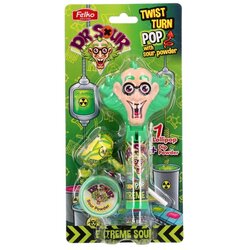  Dr. Sour, tvrde bombone - lizalica, Twist & Turn Pop, 17g Cene