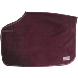 Kentucky Horsewear Jahalno pregrinjalo "Quadrat heavy fleece" bordeaux - M Cene