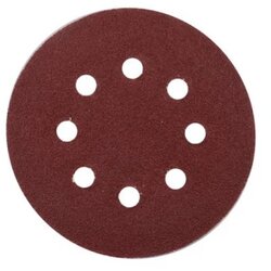 Brusni papir 125mm P80 na čičak sa rupama 50/1 Alu oxide Hoteche Cene