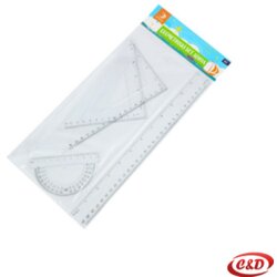 Geometrijski set Adria 30 cm 4/1 Cene