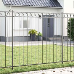 Element Ograde ASSEN Siva 170 x 200 cm Čelik Cene