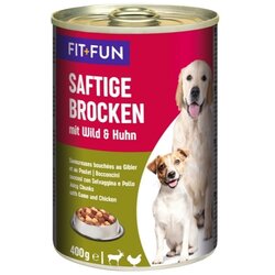 FITFUN P piletina i divljač komadići 400 g konzerva Cene