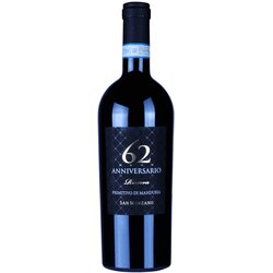 Cantine San Marzano San Marzano 62 Primitivo Anniversario Riserva Cene