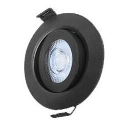 DOWNLIGHT LED 3W 4200K Green Tech crni Cene