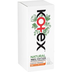 Kotex Natural Normal Everyday Freshness Liners dnevni ulošci 40 kom Cene