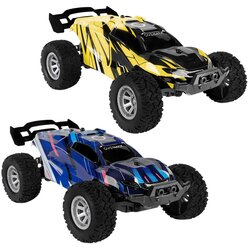 Overmax Automobil sa daljinskim upravljačem, set 2 komada - X-QUEST, Plavi/žuti Cijene