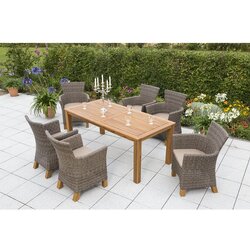 Ambia Garden vrtna garnitura toskana, blazine Cene