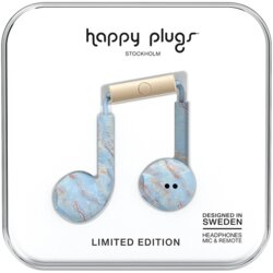 Happy Plugs Earbud Plus slušalice, Blue Quartz Cene