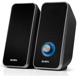 Sven 325 2.0 zvočniki, USB, izhodna moč 2x3W (RMS), ČRNA Cene