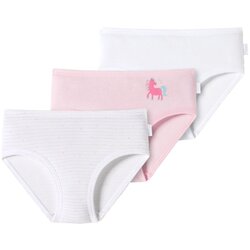 SCHIESSER spodnje hlače slip 3 kosi 179484-912 roza d 128 Cene