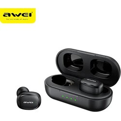 Awei T13 Pro TWS bežične Bluetooth slušalice – IPX6, do 30 h rada, crne Cene