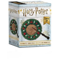 Running Press Donald Lemke - Harry Potter: Hogwarts Christmas Wreath and Wand Set Cene