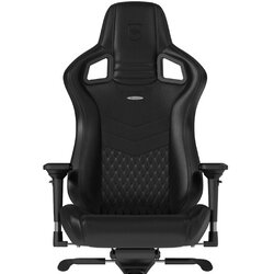 NOBLECHAIRS EPIC Real Leather Gaming stolica crna Cene