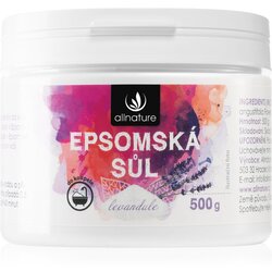 Allnature Epsom salt Lavender sol za kupku 500 g Cene