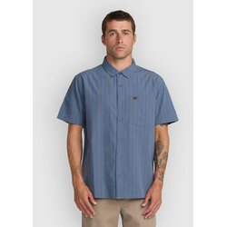 Rvca Dayshift Workwear Stripe Shirt vintage navy Cene