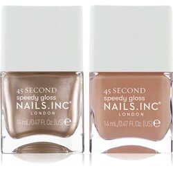 Nails Inc. 45 Second Mocha Mousse set lakov za nohte Cene