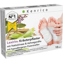 Kenrico Lexirin® biljni flaster s natokinazom i ashwagandom - 2 kom. - testera Cene