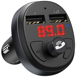 FM oddajnik Hoco E41 - MP3 avto predvajalnik, z USB vhodom, čitalcem TF kartic, Bluetooth povezavo in hitrim polnilcem Cene