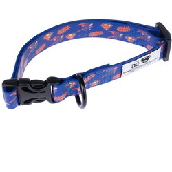 DC Superman ogrlica, plava - Veličina L: opseg vrata 35 - 56 cm, širine 20 mm Cene