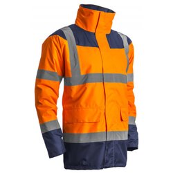 Coverguard signalizirajuća zaštitna hi-viz jakna keta narandžasto-plava veličina l ( 7ketol ) Cene