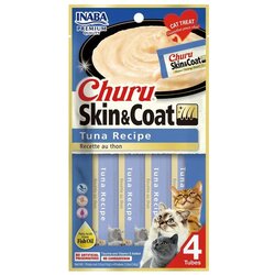 Inaba churu skin&coat za mačke - tuna 4x14g Cene