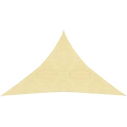 vidaXL Jedro za zaštitu od sunca 160 g/m² bež 2,5 x 2,5 x 3,5 m HDPE Cijene