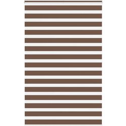 Zebra zavjesa Smeđa 140x200 cm Širina tkanine 135,9 cm Poliester Cene