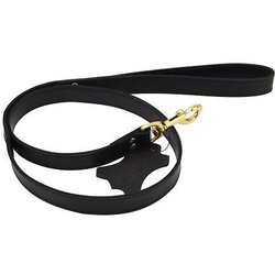 BOUND TO PLEASE Povodec Bound Noir Nubuck Leather Cene