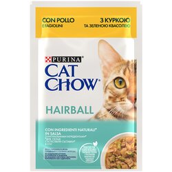 Cat Chow Ekonomično pakiranje 52 x 85 g – Hairball piletina i zelene mahune Cene