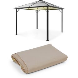 Blumfeldt Pantheon Solid Sky Ambient Solar, paviljon, 3 × 3 m, solarna razsvetljava Cene