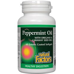 Natural Factors peppermint oil sa origanom i kimom za varenje Cene