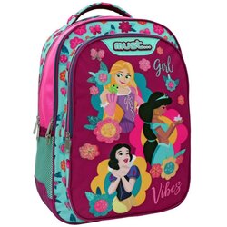 Must Zaobljena ergonomska šolska torba Must: Disney princeske 32 x 18 x 43 cm Cene