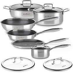 Rosmarino 11-delni set posod s pokrovkami HexaPro, (5000257782) Cene