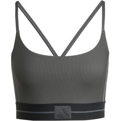 Adidas Ženski top Hyg Rib Bralett, Crni Cene