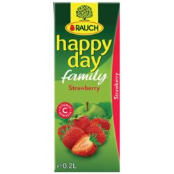 HAPPY DAY voćni sok rauch family jagoda 200ml Cene